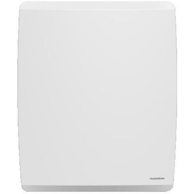 Radiateur électrique fixe inertie sèche - Double cœur de chauffe - THOMSON - MOLY 1000W - Connecté WiFi - horizontal blanc - NF Blanc - Publicité Radiateur électrique fixe inertie sèche - Double cœur de chauffe - THOMSON - MOLY 1000W - Connecté WiFi - horizontal blanc - NF Blanc - Publicité