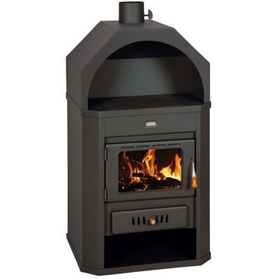 Poêle à bois Prity – 15 9 kW Noir Graphite Classe A Design Robuste Noir - Publicité Poêle à bois Prity – 15 9 kW Noir Graphite Classe A Design Robuste Noir - Publicité