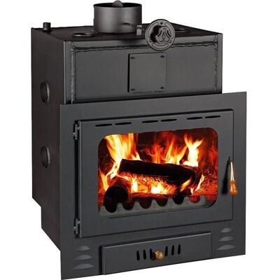 Insert de cheminée PRITY G W28 33 2 kW réservoir 66 L poêle à bois - Publicité Insert de cheminée PRITY G W28 33 2 kW réservoir 66 L poêle à bois - Publicité