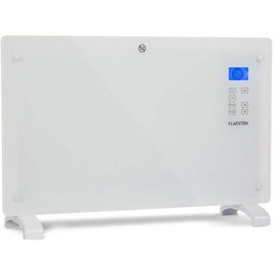 Klarstein Norderney Convecteur Électrique - Thermostat Réglable - 2000W - Blanc - Publicité Klarstein Norderney Convecteur Électrique - Thermostat Réglable - 2000W - Blanc - Publicité