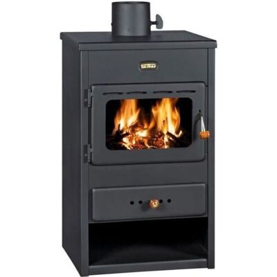 Poêle à Bois Prity modèle K1 Puissance 95 kW Noir - Publicité Poêle à Bois Prity modèle K1 Puissance 95 kW Noir - Publicité