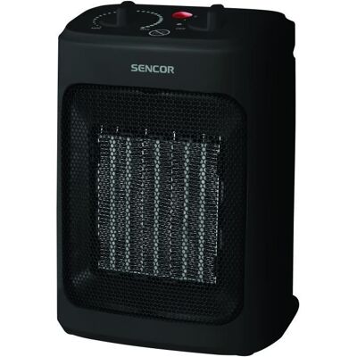 Radiateur en céramique noir Sencor - SFH 7601BK - Chaleur efficace 2000W - Publicité Radiateur en céramique noir Sencor - SFH 7601BK - Chaleur efficace 2000W - Publicité