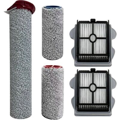 NETBOAT Accessoires de Filtre dAspirateur pour pour Roborock A10 Plus Dyad Pro/Dyad Pro Combo 3 brosses cylindriques 2 filtres HEPA Gris - Publicité NETBOAT Accessoires de Filtre dAspirateur pour pour Roborock A10 Plus Dyad Pro/Dyad Pro Combo 3 brosses cylindriques 2 filtres HEPA Gris - Publicité