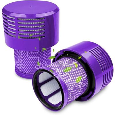 Filtre Aspirateur - NETBOAT - Dyson V10 - 2 Pack - Compatible - Améliore les Performances - Publicité Filtre Aspirateur - NETBOAT - Dyson V10 - 2 Pack - Compatible - Améliore les Performances - Publicité