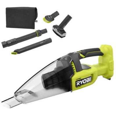 Aspirateur à main RYOBI - RHV18-0 - 600ml - Sans Batterie ni Chargeur - Kit Auto - Publicité Aspirateur à main RYOBI - RHV18-0 - 600ml - Sans Batterie ni Chargeur - Kit Auto - Publicité