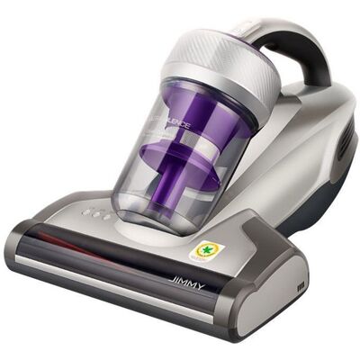 JIMMY JV35 Aspirateur Anti-Acarien Matelas - 700W - UV 253 7nm - Air Chaud 60°C - 14KPa - Filtration Cyclonique - Brosse Anti-Nœuds Gris - Publicité JIMMY JV35 Aspirateur Anti-Acarien Matelas - 700W - UV 253 7nm - Air Chaud 60°C - 14KPa - Filtration Cyclonique - Brosse Anti-Nœuds Gris - Publicité