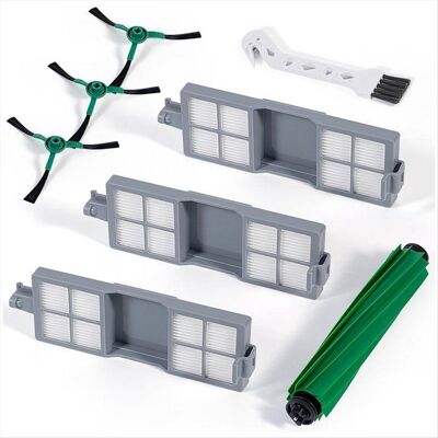 SODIAL 8 Pièces de Rechange pour Aspirateur Robot pour IRobot 205 DustCompactor Vac Kit DAccessoires et Filtres à Brosse - Publicité SODIAL 8 Pièces de Rechange pour Aspirateur Robot pour IRobot 205 DustCompactor Vac Kit DAccessoires et Filtres à Brosse - Publicité