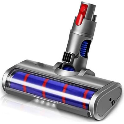QUMOX Brosse Compatible pour Dyson V7 V8 V10 V11 V15 V16 Brosse Turbo de Nettoyage à Entraînement Direct Acessoire avec 4 Lumières LED Blanc - Publicité QUMOX Brosse Compatible pour Dyson V7 V8 V10 V11 V15 V16 Brosse Turbo de Nettoyage à Entraînement Direct Acessoire avec 4 Lumières LED Blanc - Publicité