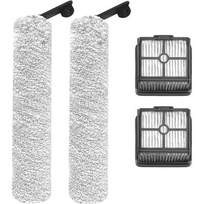 NETBOAT Accessoires pour Dreame H12 H11 Core Pièces de rechange pour aspirateur eau et poussière 2 brosse rotative + 2 filtres Hepa - Publicité NETBOAT Accessoires pour Dreame H12 H11 Core Pièces de rechange pour aspirateur eau et poussière 2 brosse rotative + 2 filtres Hepa - Publicité