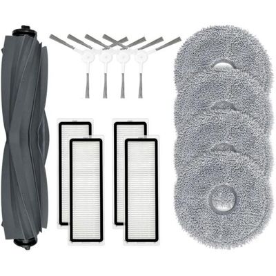SODIAL Set pièces détachées Dreame L10 Prime – brosse rouleau 4 brosses latérales 4 filtres HEPA 4 serpillères - Publicité SODIAL Set pièces détachées Dreame L10 Prime – brosse rouleau 4 brosses latérales 4 filtres HEPA 4 serpillères - Publicité