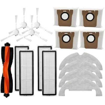 SODIAL Pour Aspirateur Robot Xiaomi X10 Filtre Hepa Vadrouille Chiffons Sacs à PoussièRe PièCes de Rechange - Publicité SODIAL Pour Aspirateur Robot Xiaomi X10 Filtre Hepa Vadrouille Chiffons Sacs à PoussièRe PièCes de Rechange - Publicité