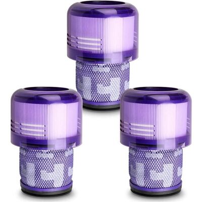 SODIAL Paquet de 3 PièCes de Rechange pour Filtres à Vide Compatibles avec les Aspirateurs pour Dyson V11 V15 Comparé à la PièCe - Publicité SODIAL Paquet de 3 PièCes de Rechange pour Filtres à Vide Compatibles avec les Aspirateurs pour Dyson V11 V15 Comparé à la PièCe - Publicité