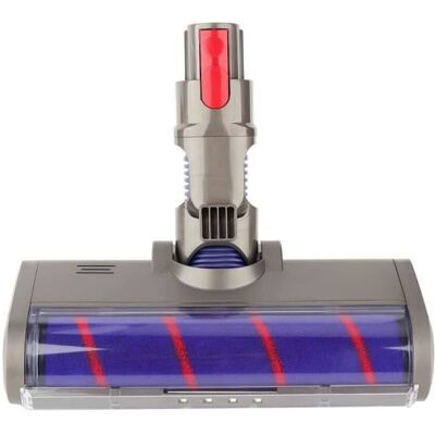 QUMOX Tête de Nettoyage à Rouleau Souple de Remplacement pour Dyson V7 V8 V10 V11 Aspirateurs avec Phares à LED Blanc - Publicité QUMOX Tête de Nettoyage à Rouleau Souple de Remplacement pour Dyson V7 V8 V10 V11 Aspirateurs avec Phares à LED Blanc - Publicité