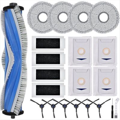 SODIAL Kit DAccessoires pour Aspirateurs Robots pour Ecovacs Deebot T30 Omni T30 Pro Omni et T30 Max. Pièces de Rechange. Publicité SODIAL Kit DAccessoires pour Aspirateurs Robots pour Ecovacs Deebot T30 Omni T30 Pro Omni et T30 Max. Pièces de Rechange. Publicité