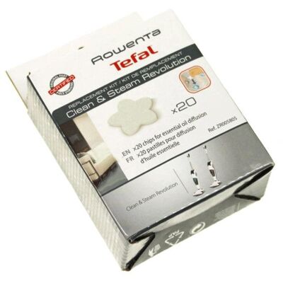 Rowenta - ZR005805 - 20 pastilles parfumées - Accessoire d'aspirateur - Publicité Rowenta - ZR005805 - 20 pastilles parfumées - Accessoire d'aspirateur - Publicité