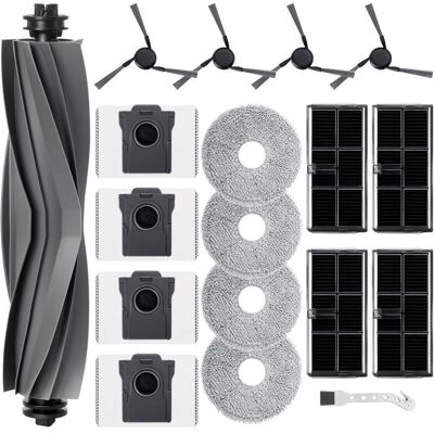 NETBOAT Ensemble daccessoires pour robot aspirateur Mova E40 Ultra - Pièces de rechange. 1 brosse principale - Publicité NETBOAT Ensemble daccessoires pour robot aspirateur Mova E40 Ultra - Pièces de rechange. 1 brosse principale - Publicité