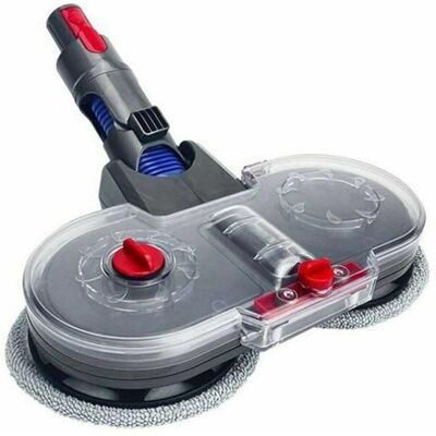QUMOX Tête de Vadrouille Electrique pour Dyson V15 V11 V10 V8 V7 Aspirateur avec Réservoir Deau Amovible et 6 Vadrouille Lavable - Publicité QUMOX Tête de Vadrouille Electrique pour Dyson V15 V11 V10 V8 V7 Aspirateur avec Réservoir Deau Amovible et 6 Vadrouille Lavable - Publicité