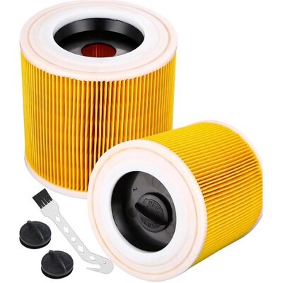 SODIAL Filtre à Cartouche 2Pièces pour Karcher WD3 Premium WD2 WD3 WD1 MV3 MV2 WD 3P Aspirateur Kit DExtension ACCESSOIRE D’ASPIRATION - Publicité SODIAL Filtre à Cartouche 2Pièces pour Karcher WD3 Premium WD2 WD3 WD1 MV3 MV2 WD 3P Aspirateur Kit DExtension ACCESSOIRE D’ASPIRATION - Publicité