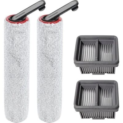 NETBOAT Brosse à rouleau + filtre accessoires pour Dreame H12 Pro Ultra / H13 Pro aspirateur sec et humide pièces de rechange - Publicité NETBOAT Brosse à rouleau + filtre accessoires pour Dreame H12 Pro Ultra / H13 Pro aspirateur sec et humide pièces de rechange - Publicité