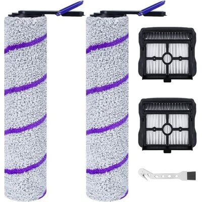 NETBOAT Rouleau de brosse de rechange et Filtre HEPA pour Rowenta X-Clean 10 / NARWAL S20 Pro Aspirateur Laveur - Publicité NETBOAT Rouleau de brosse de rechange et Filtre HEPA pour Rowenta X-Clean 10 / NARWAL S20 Pro Aspirateur Laveur - Publicité