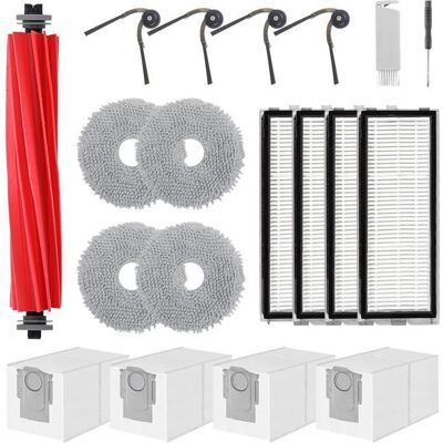 NETBOAT Accessoires pour Roborock QV 35A/QV 35S/QR 598/QR 798 Aspirateur1 Brosse Principale - Publicité NETBOAT Accessoires pour Roborock QV 35A/QV 35S/QR 598/QR 798 Aspirateur1 Brosse Principale - Publicité