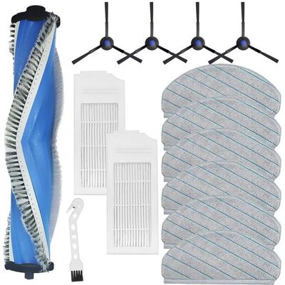 SODIAL kit pièces détachées pour Ecovacs Deebot N20 / N20 Pro Plus — brosse rotative 2 filtres HEPA 4 brosses latérales 6 mops - Publicité SODIAL kit pièces détachées pour Ecovacs Deebot N20 / N20 Pro Plus — brosse rotative 2 filtres HEPA 4 brosses latérales 6 mops - Publicité