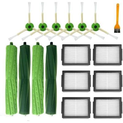 SODIAL Pour IRobot Roomba I3 I3+ I4 I6 I6+ I7 I7+ I8 I8+ E5 E6 E7 Robot Aspirateur Brosse LatéRale Principale Filtre Hepa - Publicité SODIAL Pour IRobot Roomba I3 I3+ I4 I6 I6+ I7 I7+ I8 I8+ E5 E6 E7 Robot Aspirateur Brosse LatéRale Principale Filtre Hepa - Publicité