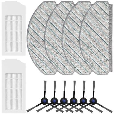 SODIAL Kit de Pièces de Rechange pour Aspirateurs ECOVACS DEEBOT N20/N20 PLUS/N20 PRO plus Brosses Latérales Filtres HEPA Lingettes - Publicité SODIAL Kit de Pièces de Rechange pour Aspirateurs ECOVACS DEEBOT N20/N20 PLUS/N20 PRO plus Brosses Latérales Filtres HEPA Lingettes - Publicité