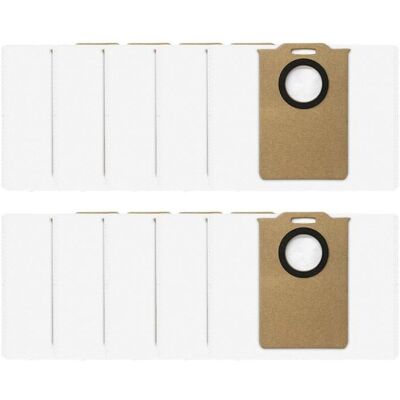 NETBOAT Lot de 10 sacs de rechange pour aspirateur robot Ultenic T20 dune capacité de 35 l pour filtre ultra fin installation facile - Publicité NETBOAT Lot de 10 sacs de rechange pour aspirateur robot Ultenic T20 dune capacité de 35 l pour filtre ultra fin installation facile - Publicité