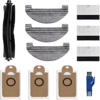 NETBOAT Brosse à rouleau principale HEPA pour aspirateur Ultenic T10 - Sac à poussière - Accessoires de rechange - Publicité NETBOAT Brosse à rouleau principale HEPA pour aspirateur Ultenic T10 - Sac à poussière - Accessoires de rechange - Publicité