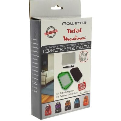 Moulinex - Mo5329pa/4q0 - HEPA - Cyclonique - Vacuum filter kit - Publicité Moulinex - Mo5329pa/4q0 - HEPA - Cyclonique - Vacuum filter kit - Publicité