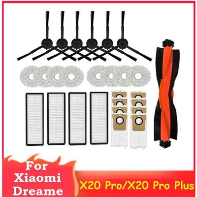 SODIAL Kit DAccessoires 27 Pièces pour Xiaomi Dreame X20 Pro/X20 Pro plus Robot Aspirateur PièCes de Rechange de Nettoyage MéNager - Publicité SODIAL Kit DAccessoires 27 Pièces pour Xiaomi Dreame X20 Pro/X20 Pro plus Robot Aspirateur PièCes de Rechange de Nettoyage MéNager - Publicité