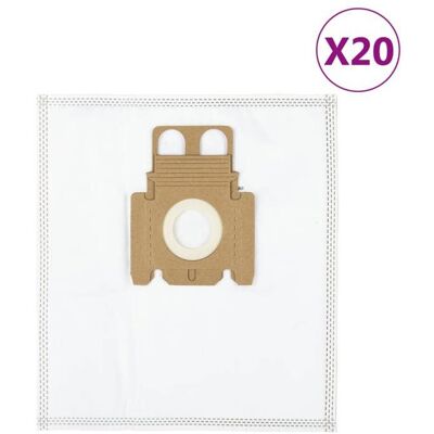 vidaXL Sacs d’aspirateur pour Miele K 20 pcs - Design moderne - FR160 - Publicité vidaXL Sacs d’aspirateur pour Miele K 20 pcs - Design moderne - FR160 - Publicité