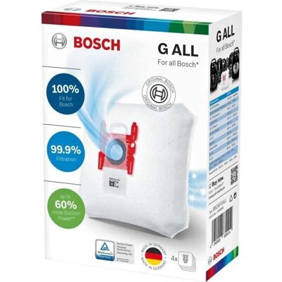 Siemens - Modèle 00576334 - Compatible avec sacs d'aspirateur Bosch - Sac d'aspirateur - Publicité Siemens - Modèle 00576334 - Compatible avec sacs d'aspirateur Bosch - Sac d'aspirateur - Publicité