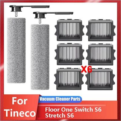 SODIAL Pour Tineco Floor One Switch S6 Stretch S6 Aspirateur Pièces Détachées Rouleau Brosse Filtre HEPA Accessoires - Publicité SODIAL Pour Tineco Floor One Switch S6 Stretch S6 Aspirateur Pièces Détachées Rouleau Brosse Filtre HEPA Accessoires - Publicité