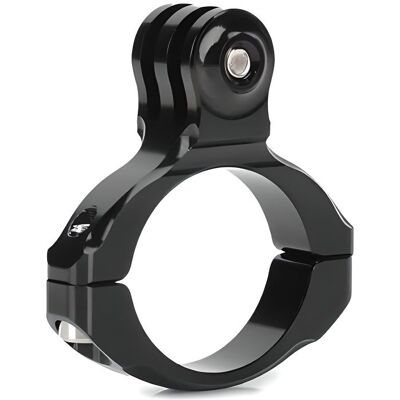 ACCESSOIRE DE FIXATION PHOTO - IBROZ Support guidon en aluminium pour GoPro Noir - Publicité ACCESSOIRE DE FIXATION PHOTO - IBROZ Support guidon en aluminium pour GoPro Noir - Publicité