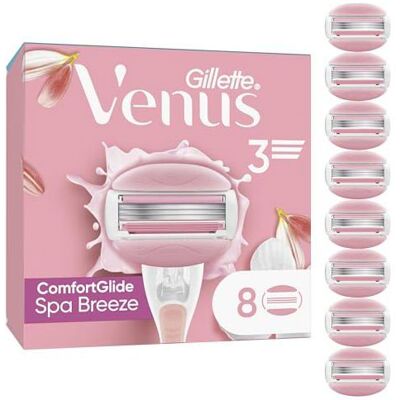 Gillette Venus ComfortGlide Spa Breeze Lames de Rasoir - Lames de Rasoir - Publicité Gillette Venus ComfortGlide Spa Breeze Lames de Rasoir - Lames de Rasoir - Publicité