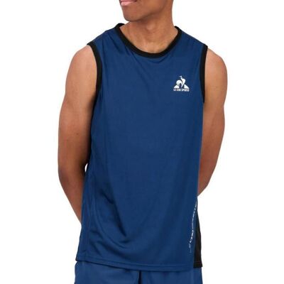 Débardeur de Sport Bleu Homme Le Coq Sportif Ess Bleu - Publicité Débardeur de Sport Bleu Homme Le Coq Sportif Ess Bleu - Publicité