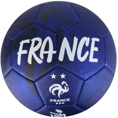 Ballon de football - FFF - Jersey Home - T5 Bleu - Publicité Ballon de football - FFF - Jersey Home - T5 Bleu - Publicité