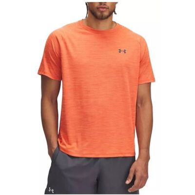 T-shirt texturé technique pour hommes Under Armour - Orange - T-Shirt - Publicité T-shirt texturé technique pour hommes Under Armour - Orange - T-Shirt - Publicité