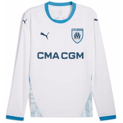 PUMA - OM 2024/25 Home - Blanc - L - Maillot de football - Publicité PUMA - OM 2024/25 Home - Blanc - L - Maillot de football - Publicité