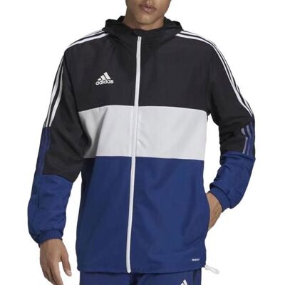 Veste Noire/Marine/Blanche Homme Adidas Tiro Noir - Publicité Veste Noire/Marine/Blanche Homme Adidas Tiro Noir - Publicité