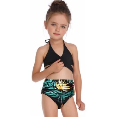 INSFITY Maillot de Bain Tankini Bikinis Fille 2 Pièces Stretch Taille Haut pour Natation Été Vacances - Jaune-Noir - Jaune/noir Jaune - Publicité INSFITY Maillot de Bain Tankini Bikinis Fille 2 Pièces Stretch Taille Haut pour Natation Été Vacances - Jaune-Noir - Jaune/noir Jaune - Publicité