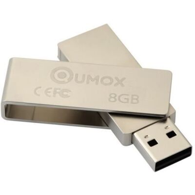Clé USB 8Go USB 2.0 QUMOX - Publicité Clé USB 8Go USB 2.0 QUMOX - Publicité