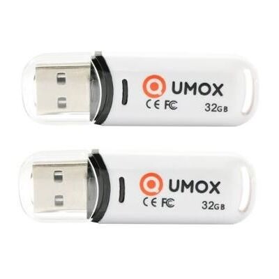 Lot de 2 Qumox clé USB 32Go USB 2.0 32GB 32 GB Pen Drive USB 2.0 Flash Stick - Publicité Lot de 2 Qumox clé USB 32Go USB 2.0 32GB 32 GB Pen Drive USB 2.0 Flash Stick - Publicité