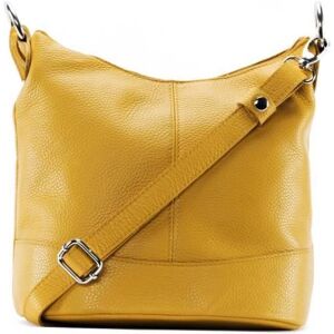 Sac bandoulière en cuir OH MY BAG - modèle - Jaune - Femme - L 23 x H 33 x P 17 cm Jaune - Publicité Sac bandoulière en cuir OH MY BAG - modèle - Jaune - Femme - L 23 x H 33 x P 17 cm Jaune - Publicité