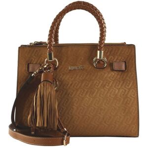 LIU JO Sac à main marron pour femme - Manhattan Satchel Sequoia 334500 Marron - Publicité LIU JO Sac à main marron pour femme - Manhattan Satchel Sequoia 334500 Marron - Publicité
