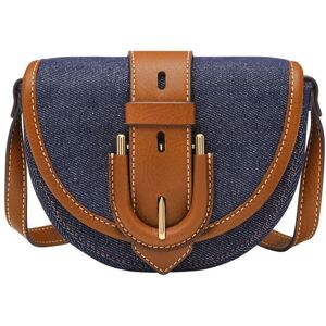 FOSSIL Sac à épaule bandoulière bleu brun clair pour femme - Harwell Small Flap Crossbody Denim 231869 Bleu - Publicité FOSSIL Sac à épaule bandoulière bleu brun clair pour femme - Harwell Small Flap Crossbody Denim 231869 Bleu - Publicité