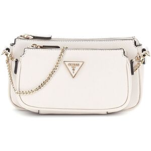 GUESS Sac à épaule bandoulière crème pour femme - Noelle II Double Pouch Crossbody Bag Bone 310950 Beige - Publicité GUESS Sac à épaule bandoulière crème pour femme - Noelle II Double Pouch Crossbody Bag Bone 310950 Beige - Publicité