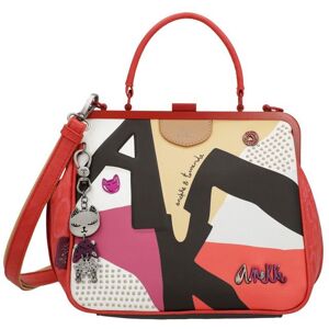 Anekke Sac à épaule bandoulière violet rouge pour femme Hollywood Fashion Doctor Bag Multicolor 263033 - Publicité Anekke Sac à épaule bandoulière violet rouge pour femme Hollywood Fashion Doctor Bag Multicolor 263033 - Publicité